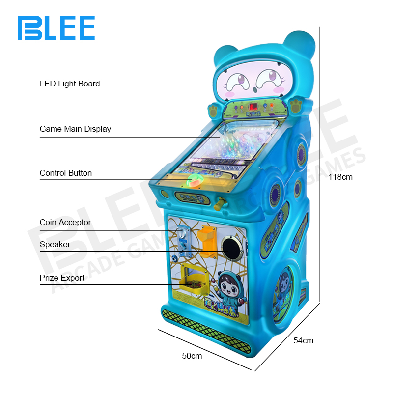 Subtle lighting effects on the solid blue cabinet surface