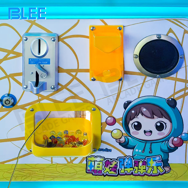 Professional installation showing the bright blue unit in context