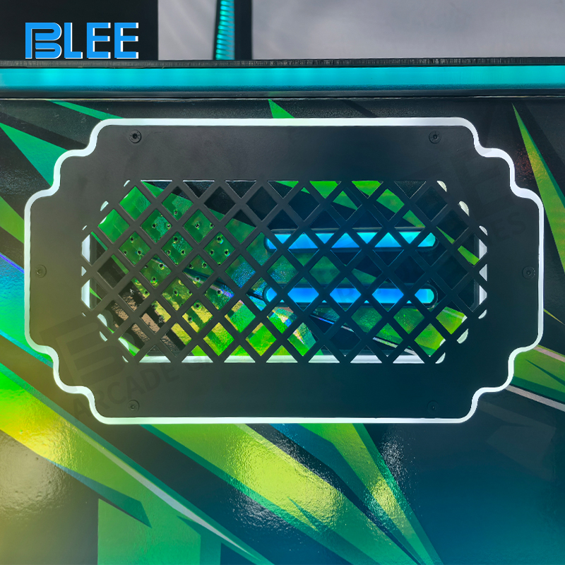 The control panel area with intuitive player start buttons and game mode selections.