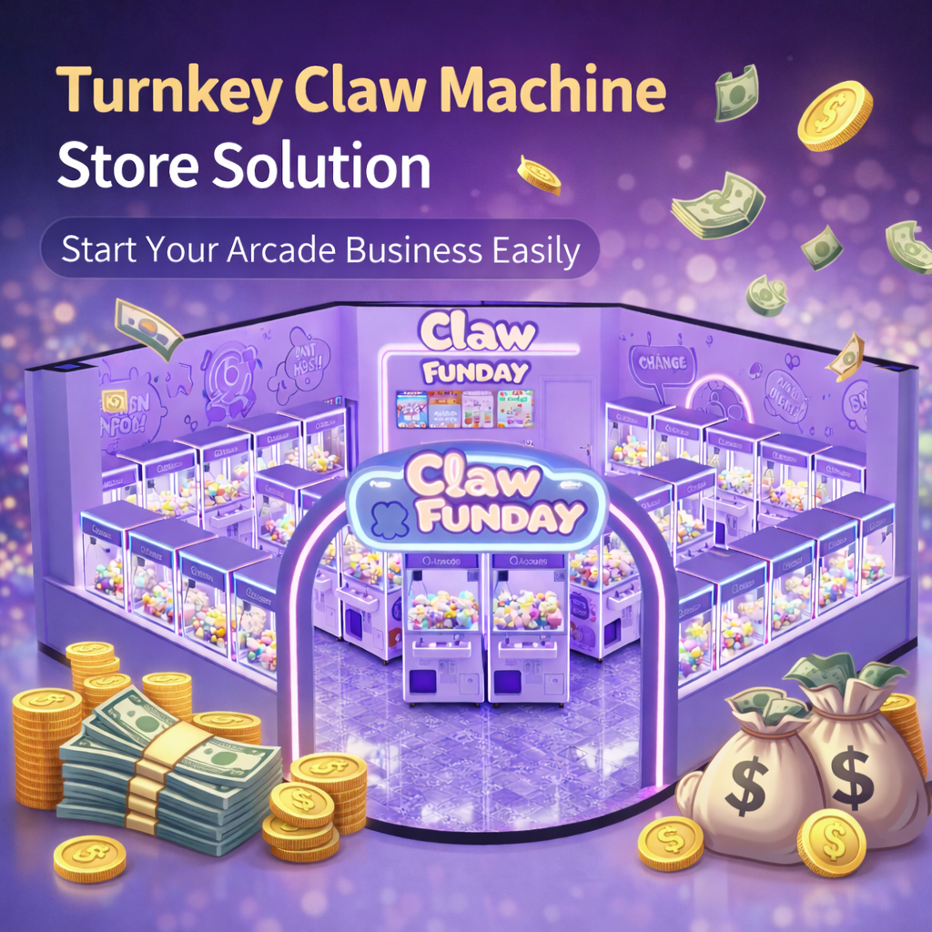 start claw machine store business
