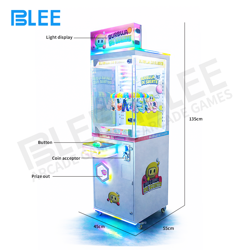 Front view showing the large 68cm wide cabinet with vibrant graphics and LED lighting.