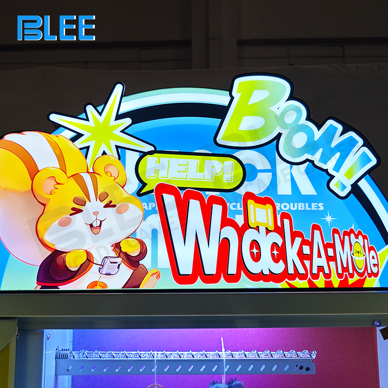 Multiple mole targets in various popping positions across the game board