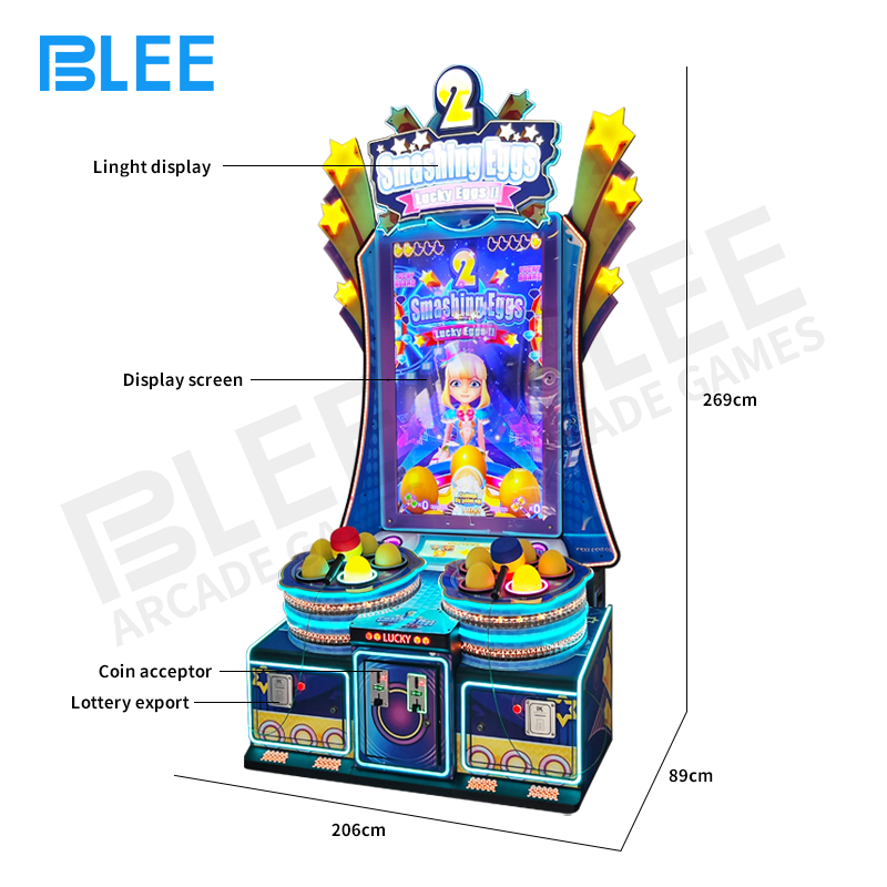 Close-up of 49-inch LED HD display showing vibrant game interface and visual effects