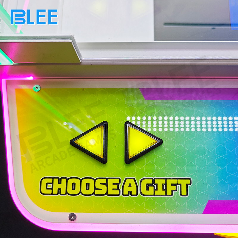 The prize/ticket dispenser activating based on the final ball configuration.