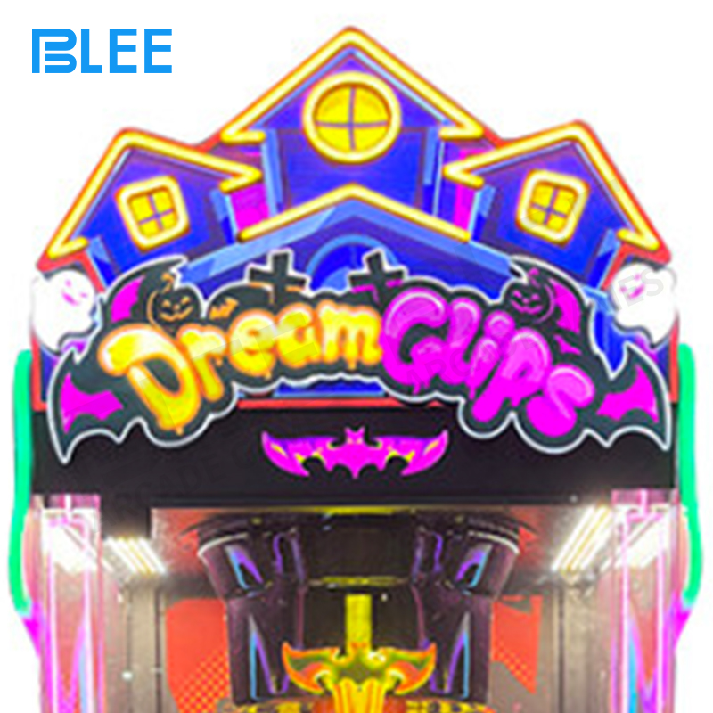 The machine's atmospheric LED lighting creating a festive glow, perfect for holiday seasons.