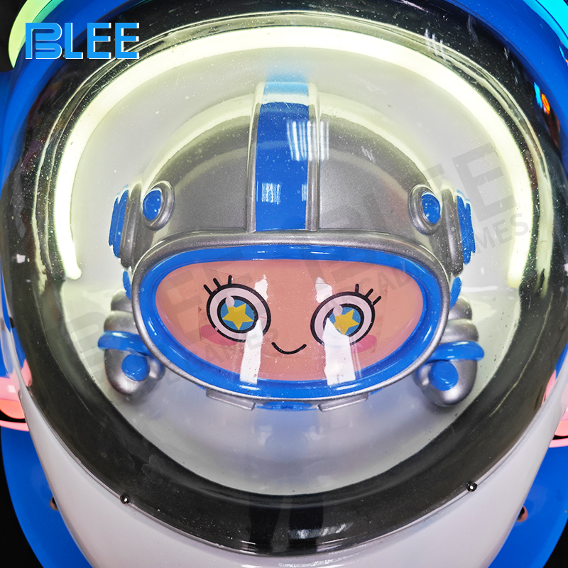 Parent-child team experiencing thrilling drift maneuver during interactive square ride operation