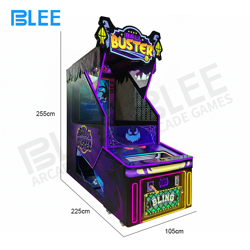 Close-up of the heavy-duty ball launch mechanism and durable construction materials.