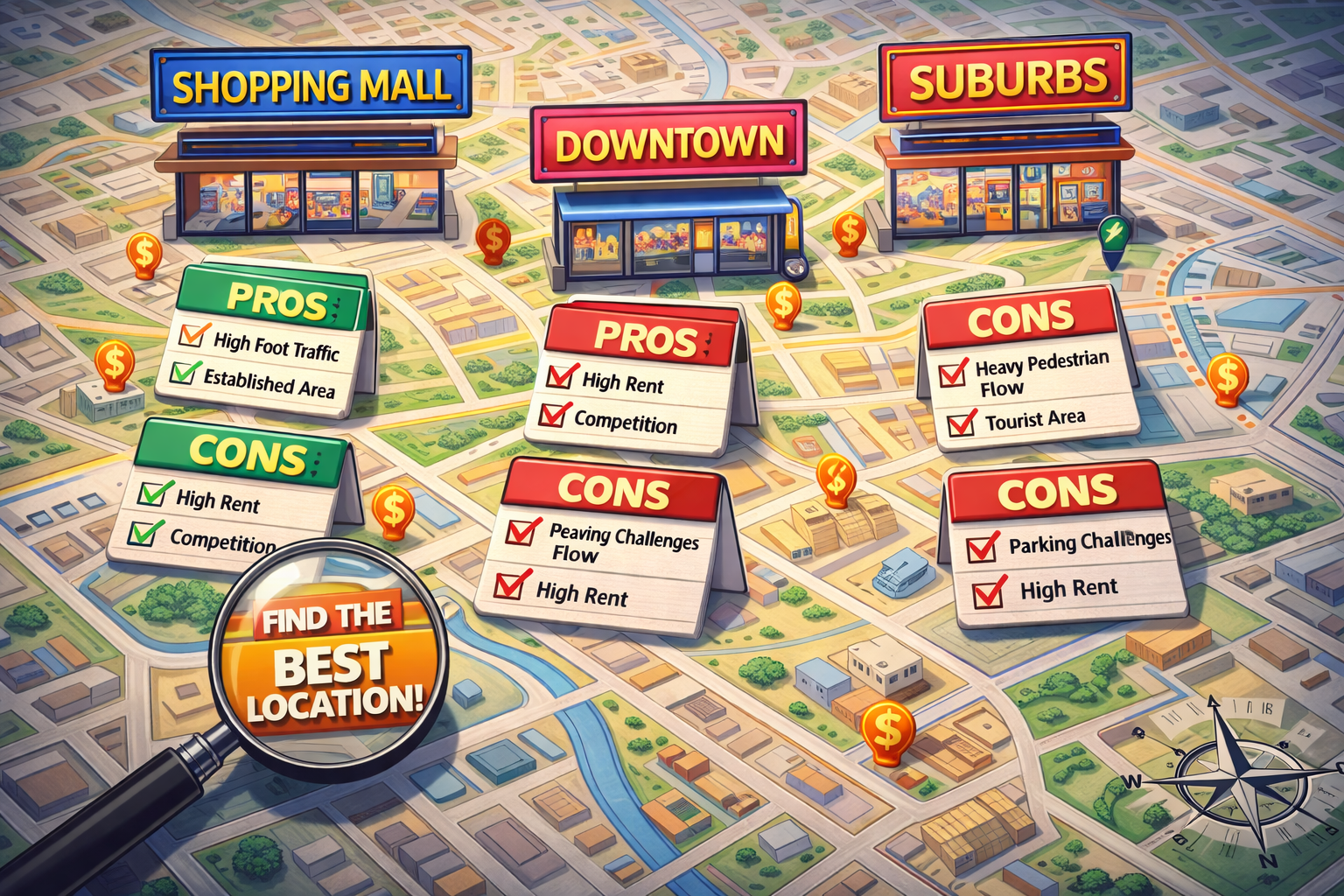 right location for your arcade business