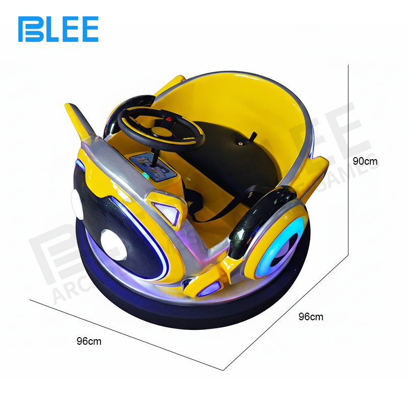 Side angle highlighting the compact dimensions (96×96×80cm) and ergonomic, child-friendly design.