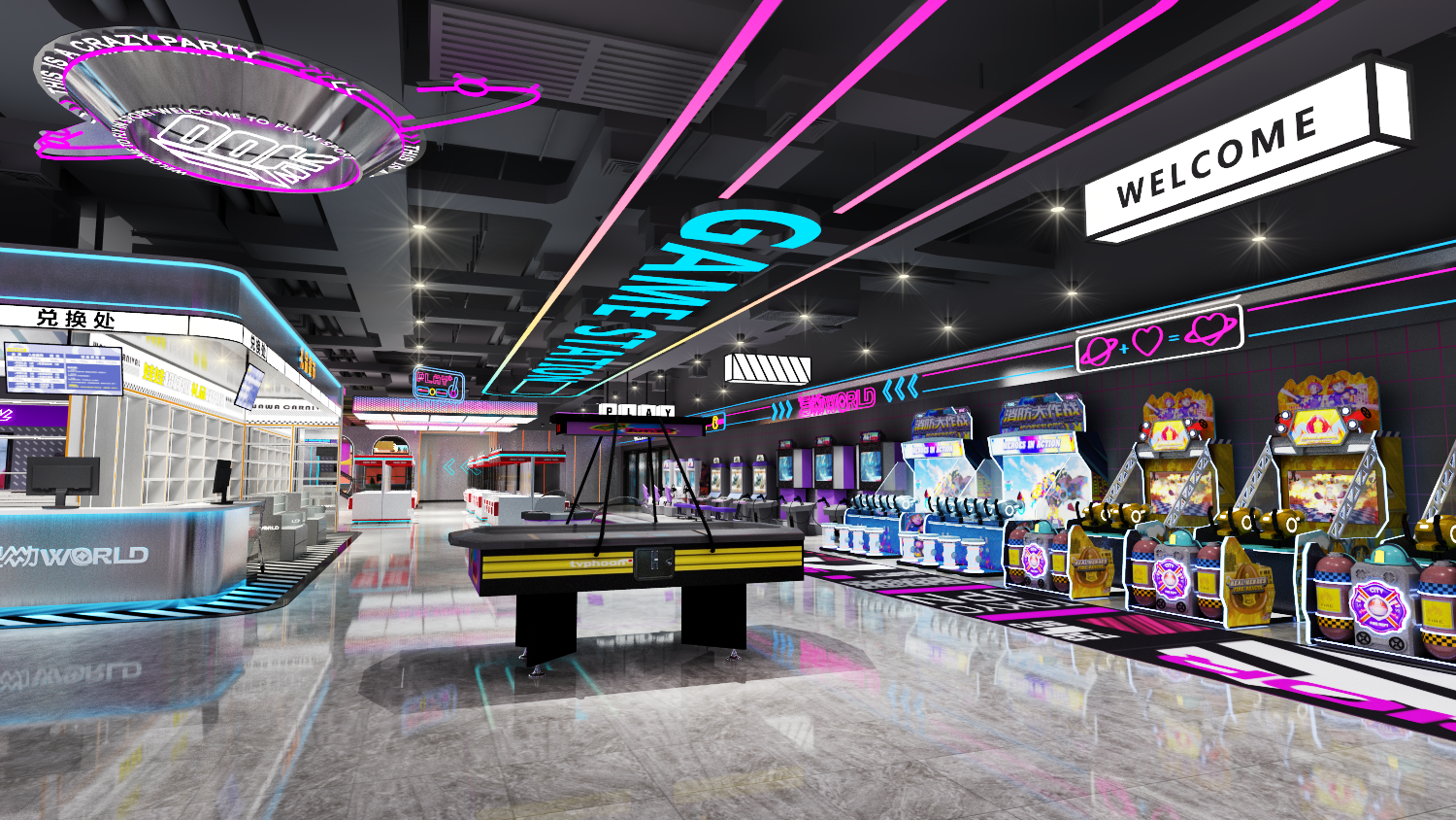 kids racing arcade machine