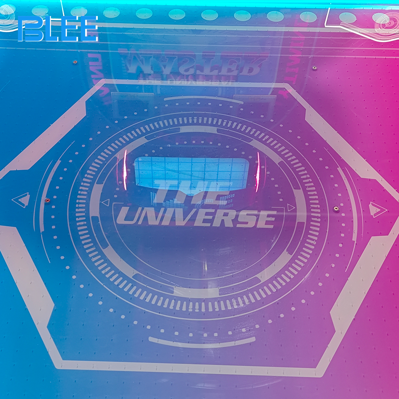 Two players engaged in fast-paced competition, striking multiple balls toward opponent's goal.