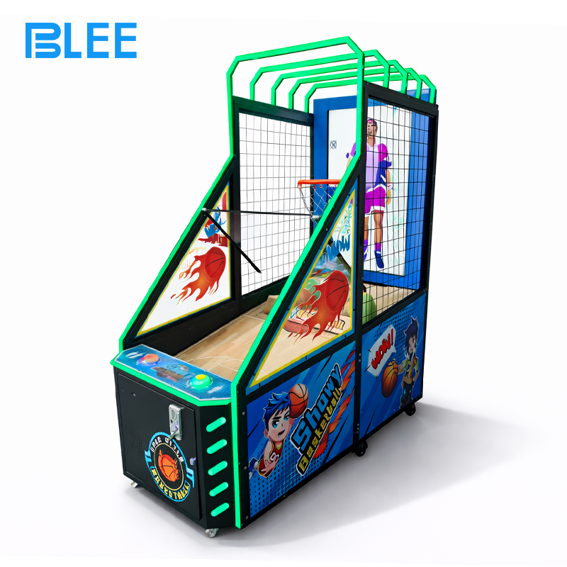 children's arcade game Technical specifications panel showing 120-140W power range and 110V-240V universal voltage.