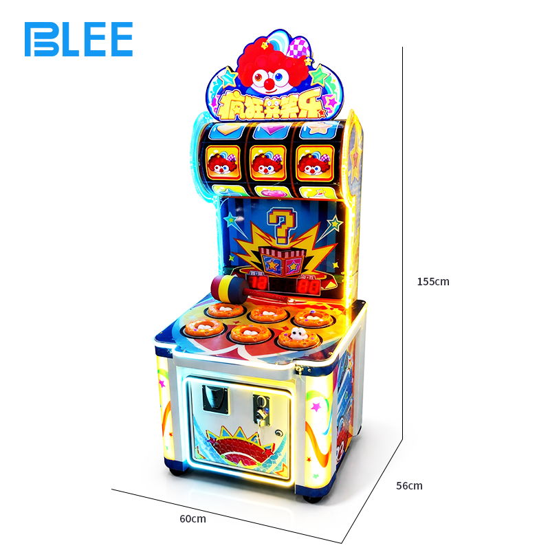 Full front view showcasing the compact cabinet (L60×W56×H155 cm) with soft padding and playful graphics.