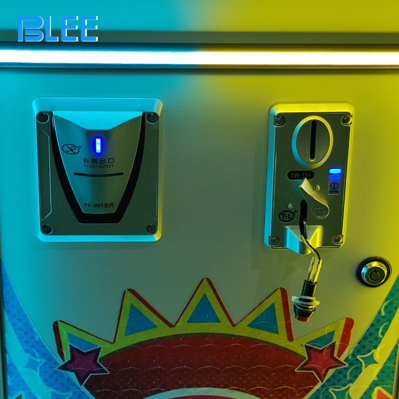 Close-up of the human-centered control panel designed specifically for small hands.