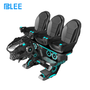 BLEE VR T-Rex Arena with spacious arena-style cabinet featured in a premium multiplayer VR zone.