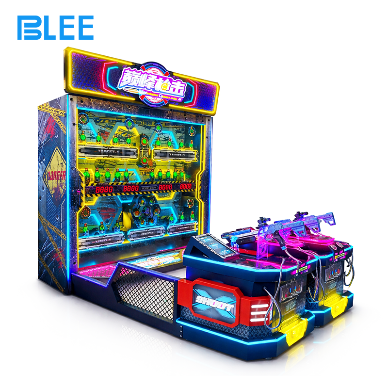 4-player arcade shooting game BLEE Sniper Elite 4-Player Arcade Shooting Game with immersive sniper setup featured in a high-energy arcade.