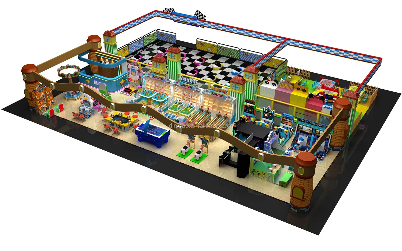 sports simulator arcade machine