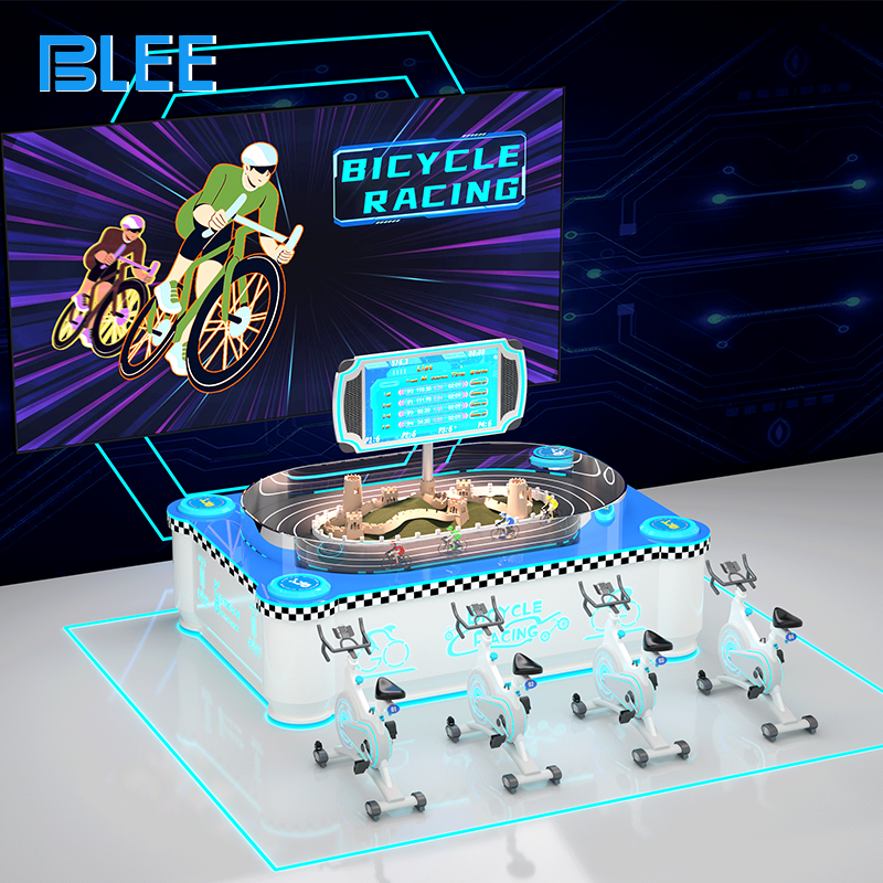 Player selecting between Racing Mode and Marathon Mode on the game selection screen.