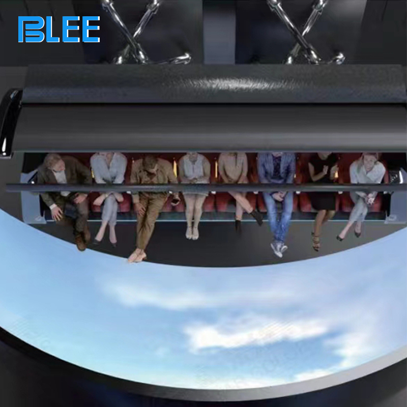 Close-up of the glasses-free curved 3D screen showing stunning stereoscopic depth without glasses.