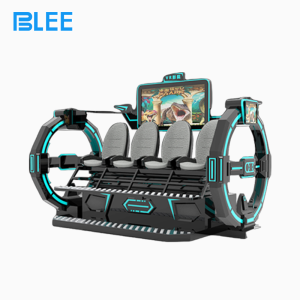 Close-up of four Dapeng E3S headsets showing comfortable padding and individual tracking sensors.