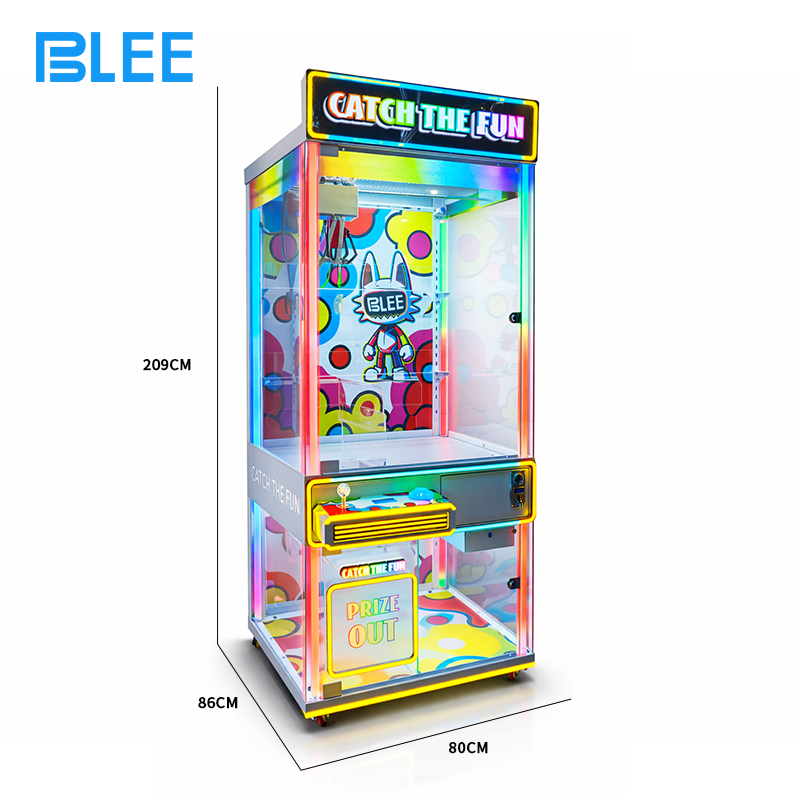 Illuminated top sign featuring BLEE's original character design and eye-catching colors.