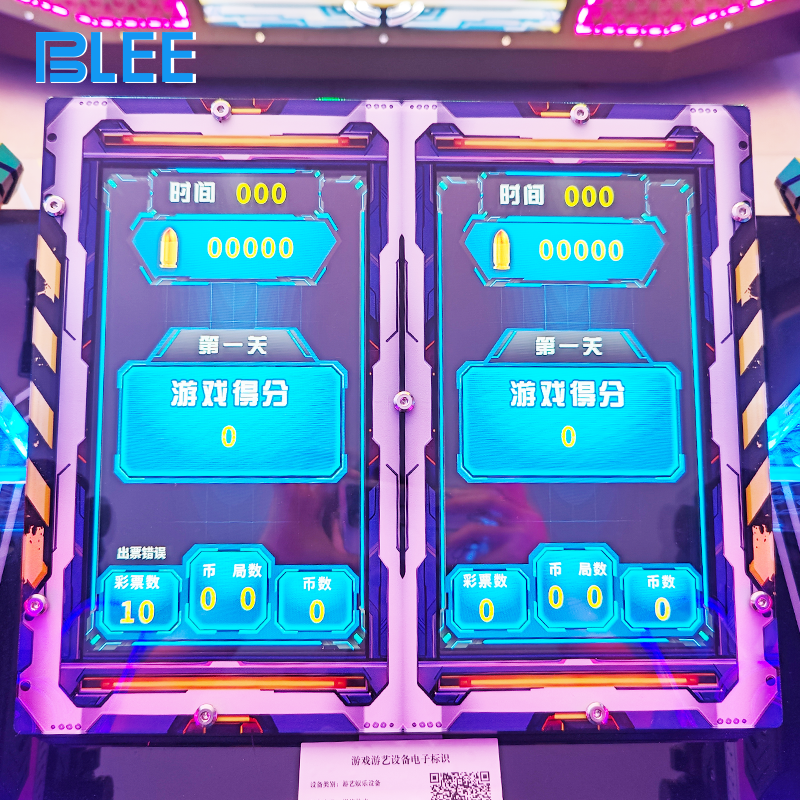 Side profile highlighting the spacious 4-player layout and durable cabinet construction.