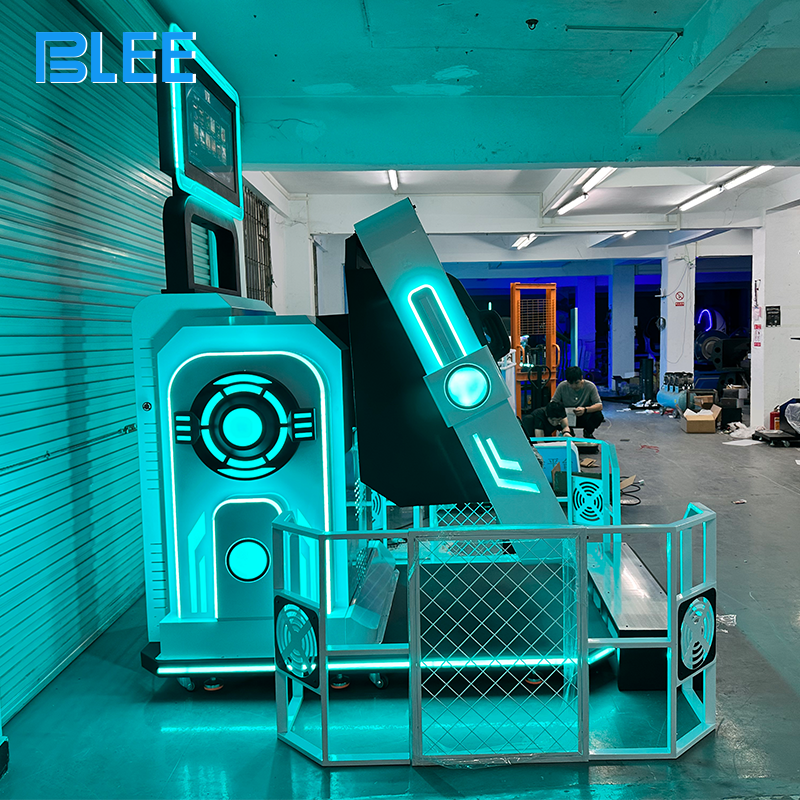 Close-up of dual Dapeng E3S headsets showing comfortable padding and precision tracking sensors.