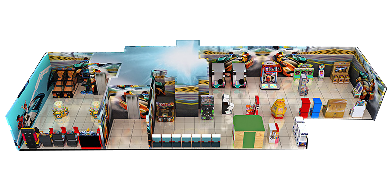 Shooting game machine