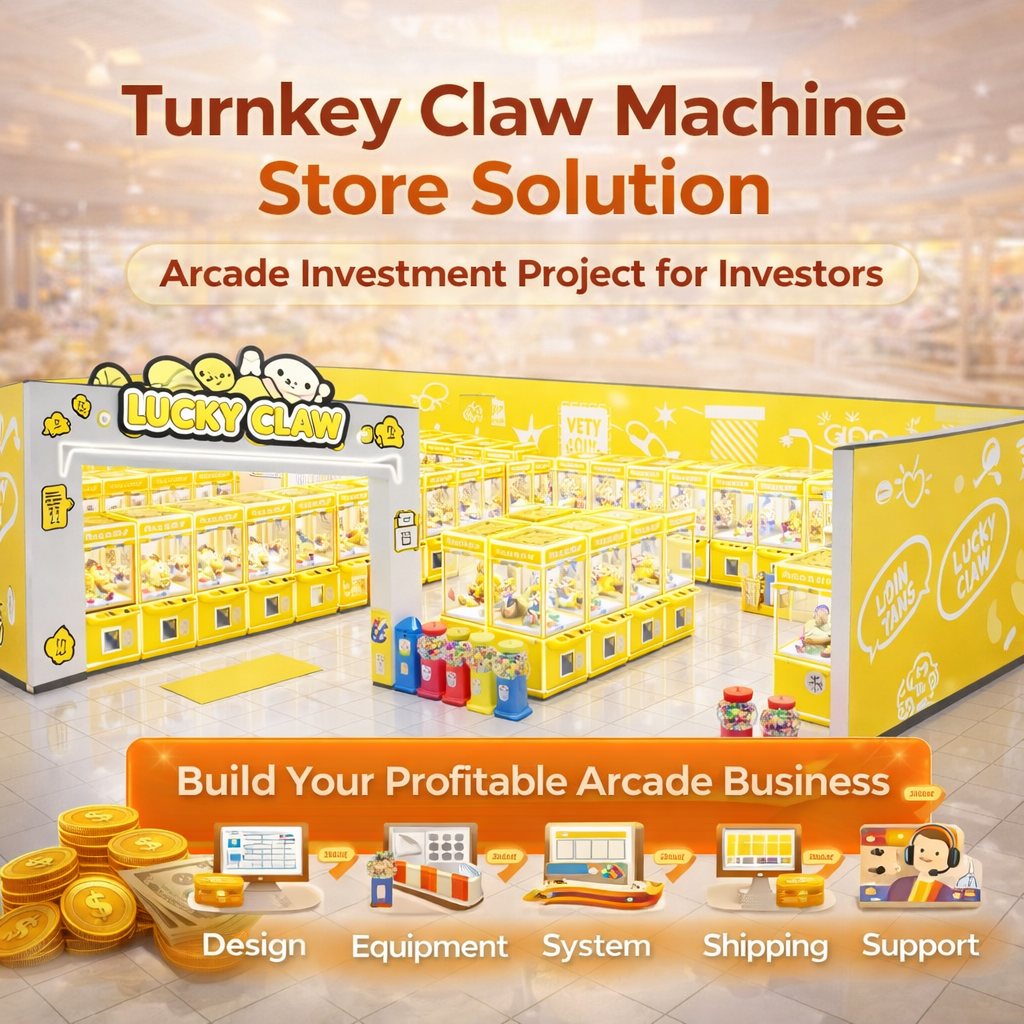 claw machine game center