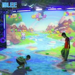 Interactive sand play equipment for kids entertainment center