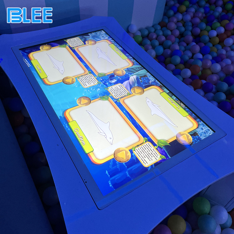 Kids interactive drawing table with wall projection Kids interactive drawing table with wall projection