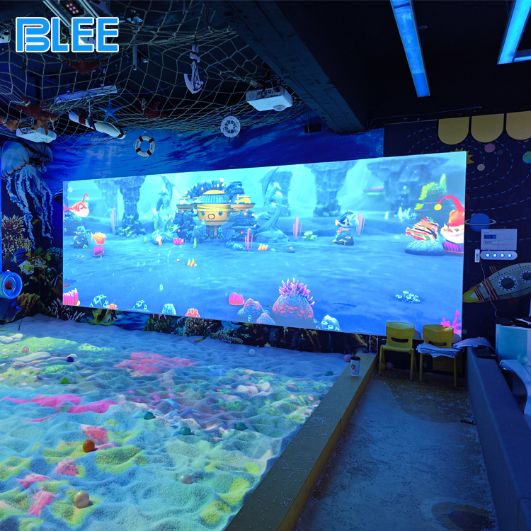 Ocean theme drawing projection game for indoor play zone Ocean theme drawing projection game for indoor play zone