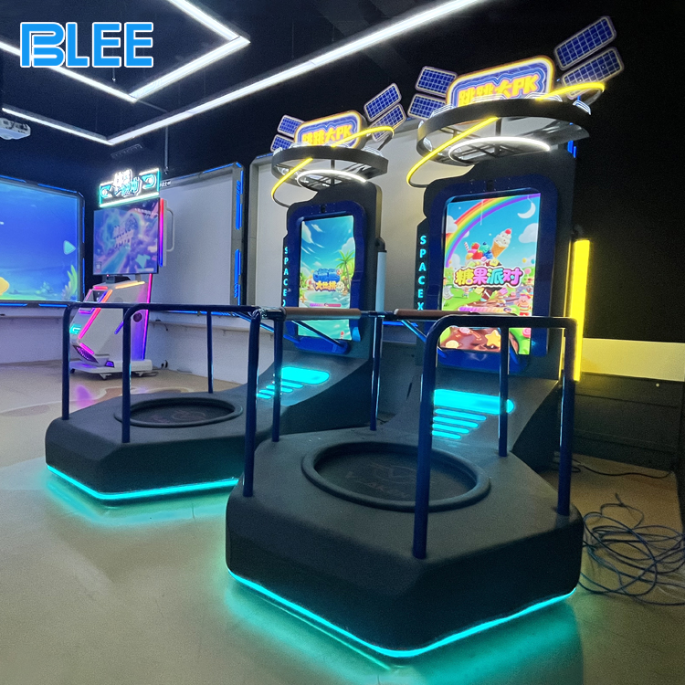 Jumping PK arcade game machine for indoor entertainment Jumping PK arcade game machine for indoor entertainment