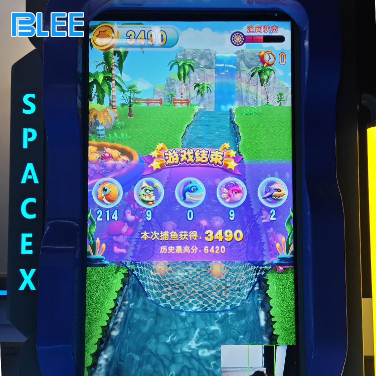 Arcade trampoline game machine with HD LED screen Arcade trampoline game machine with HD LED screen