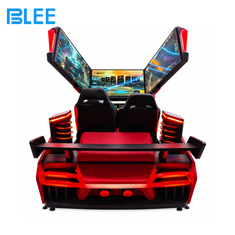 vr racing game machine