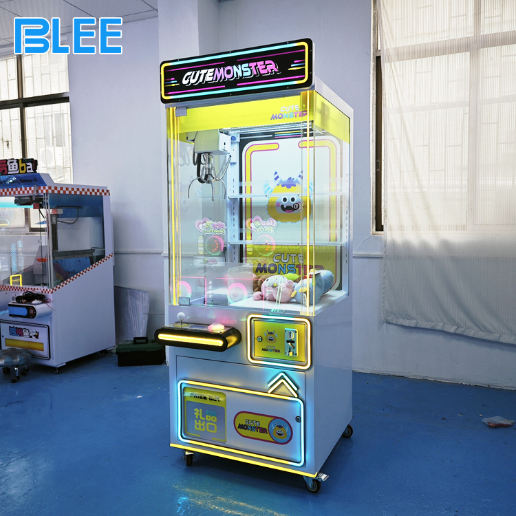 Plush Toy Claw Machine Cute Monster Claw Machine
