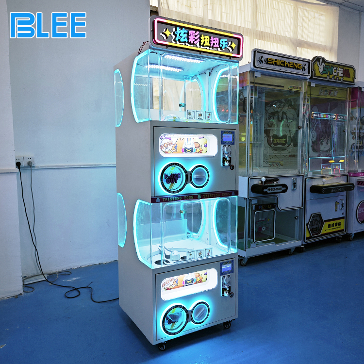 Double Tier Egg Machine LED Egg Prize Machine