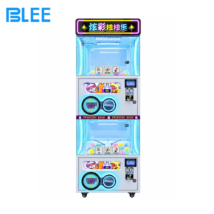 Twisting Egg Prize Machine Stacked Capsule Game
