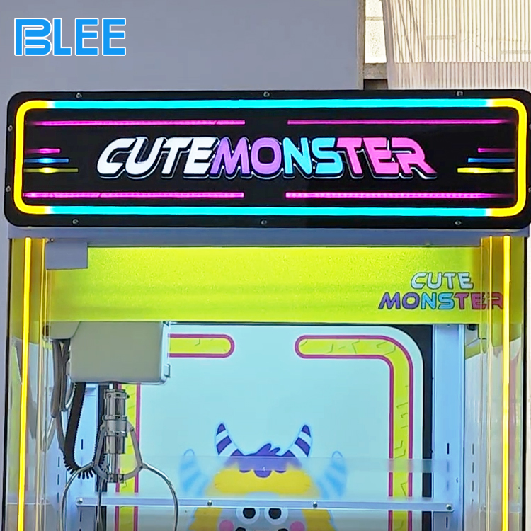 Cartoon Claw Crane Machine Cute Monster Claw Machine