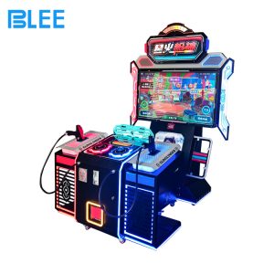 two player shooting arcade machine