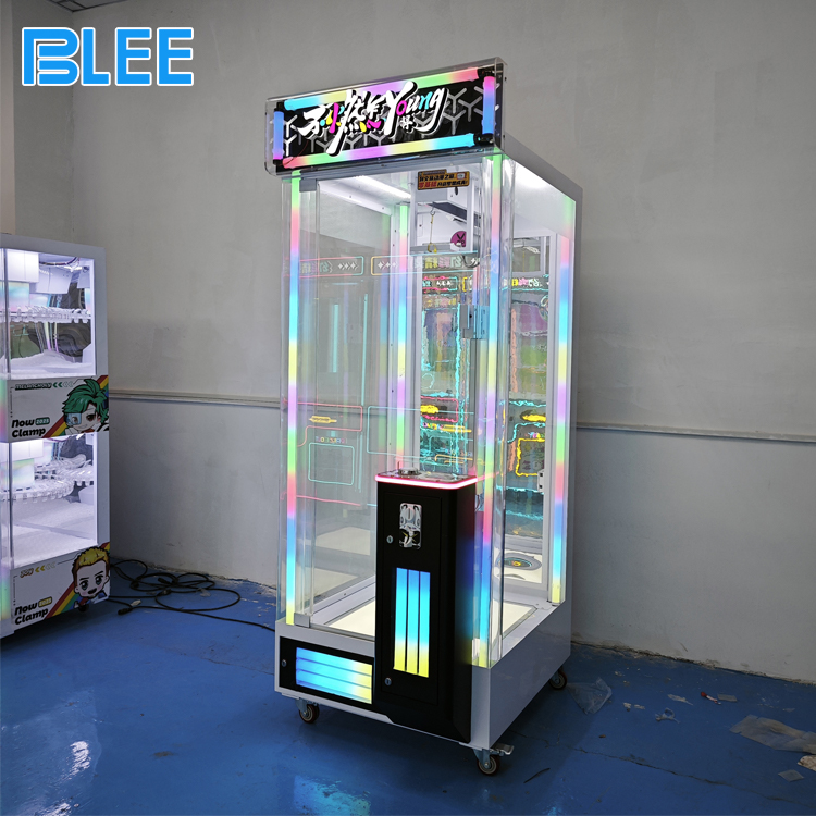 Transparent Prize Machine LED Arcade Prize Machine